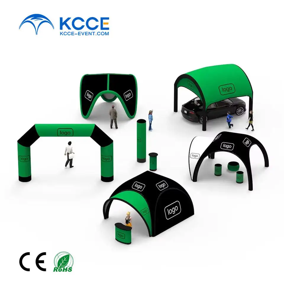 Air Sealed Inflatable Marquee 3mx3m Custom Branding Personalized Outdoor Inflatable Gazebo Tent for Beach Exhibition Events