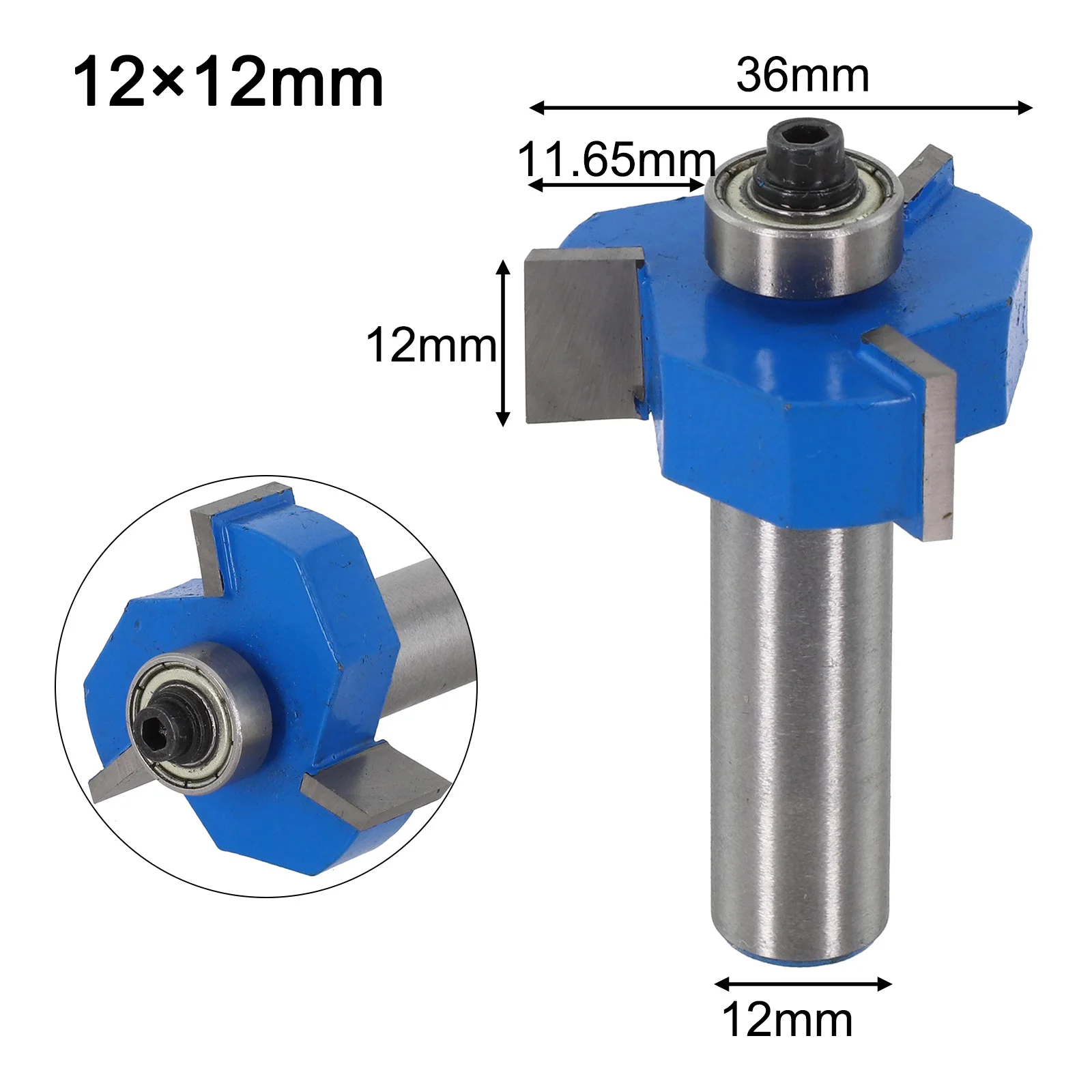 CNC-Fräser für Holzbearbeitungsprojekte, Hartmetallschneider, schnell sauber geschnitten, Fräser, Schleifwerkzeug, CNC-Fräser, 3-flügeliges Design