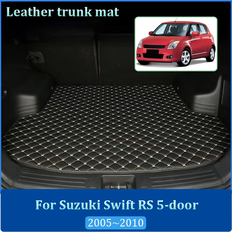 

For Suzuki Swift RS 2005~2010 5-door Hatchback Car Trunk Mats Storage Liner Rug Boot Carpet Pad Anti-dirty Interior Accessories