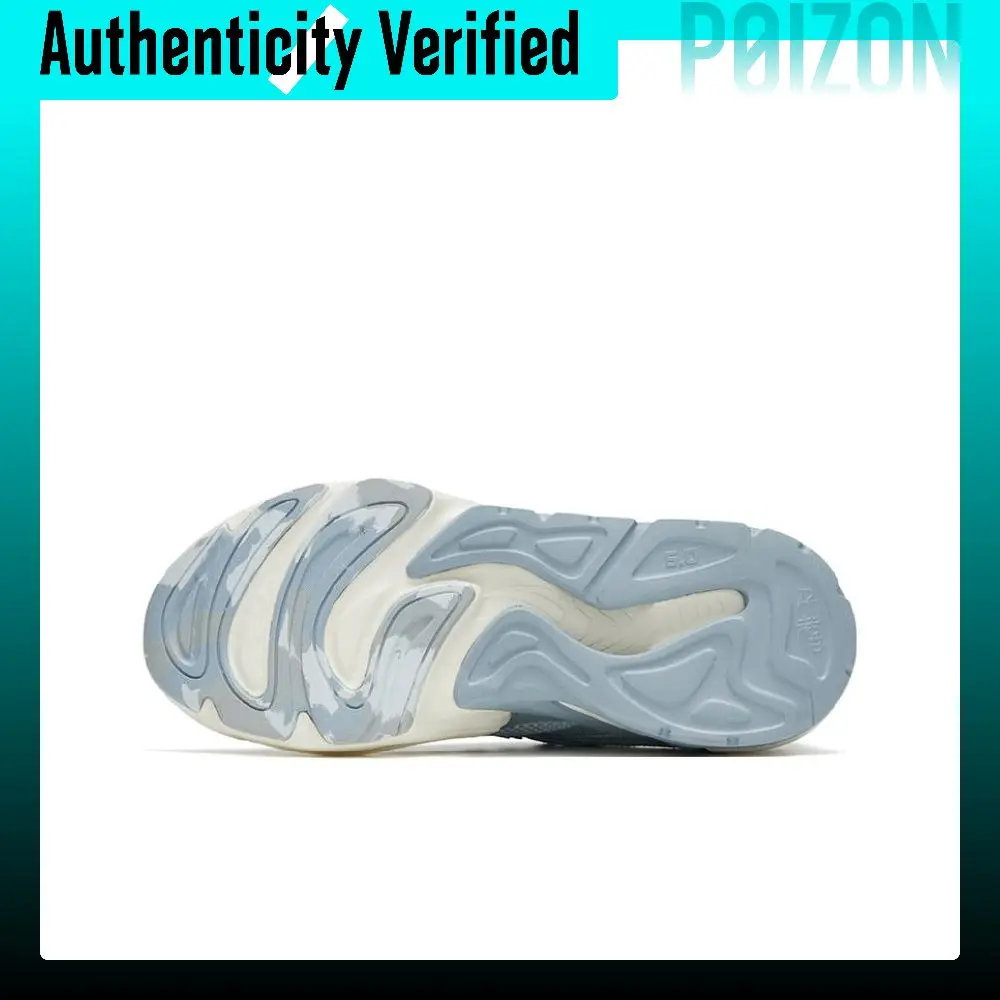 Anta Millennium 6 Height Increasing Slip Resistant Abrasion Resistant Low top Chunky Sneakers Women's Cloud Gray 122328890-3