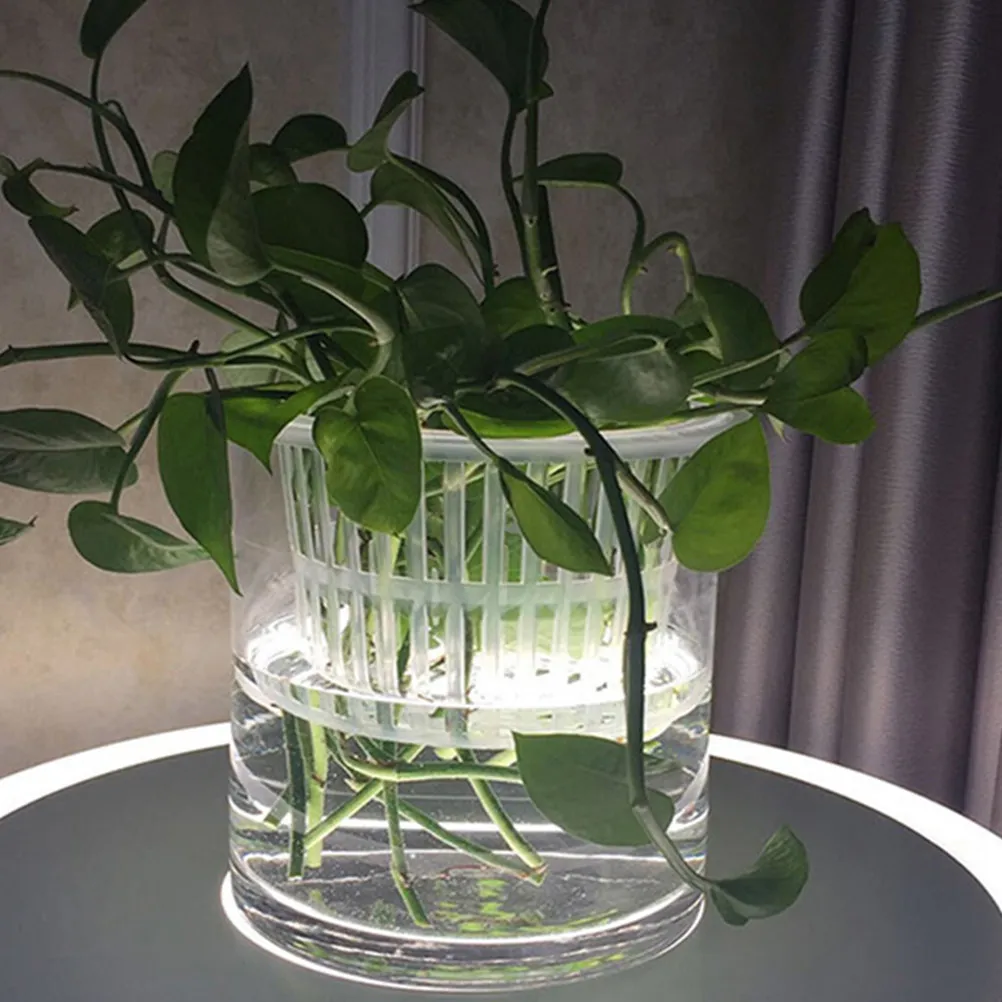50 pièces de pots en filet hydroponiques réutilisables, paniers de plantation en plastique pour la culture de fleurs et de légumes à la maison, au jardin et en pépinière