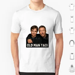 House X Old Man Yaoi T Shirt 6xl Cotton Cool Tee House Md Dr House Dr James Hilson Old Man Yaoi House wagner House