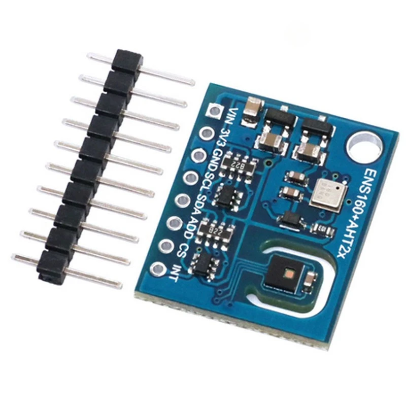 

ENS160+AHT21 CARBON Dioxide CO2 eCO2 TVOC Air Quality And Temperature Humidity Sensor Replace CCS811 for Arduino