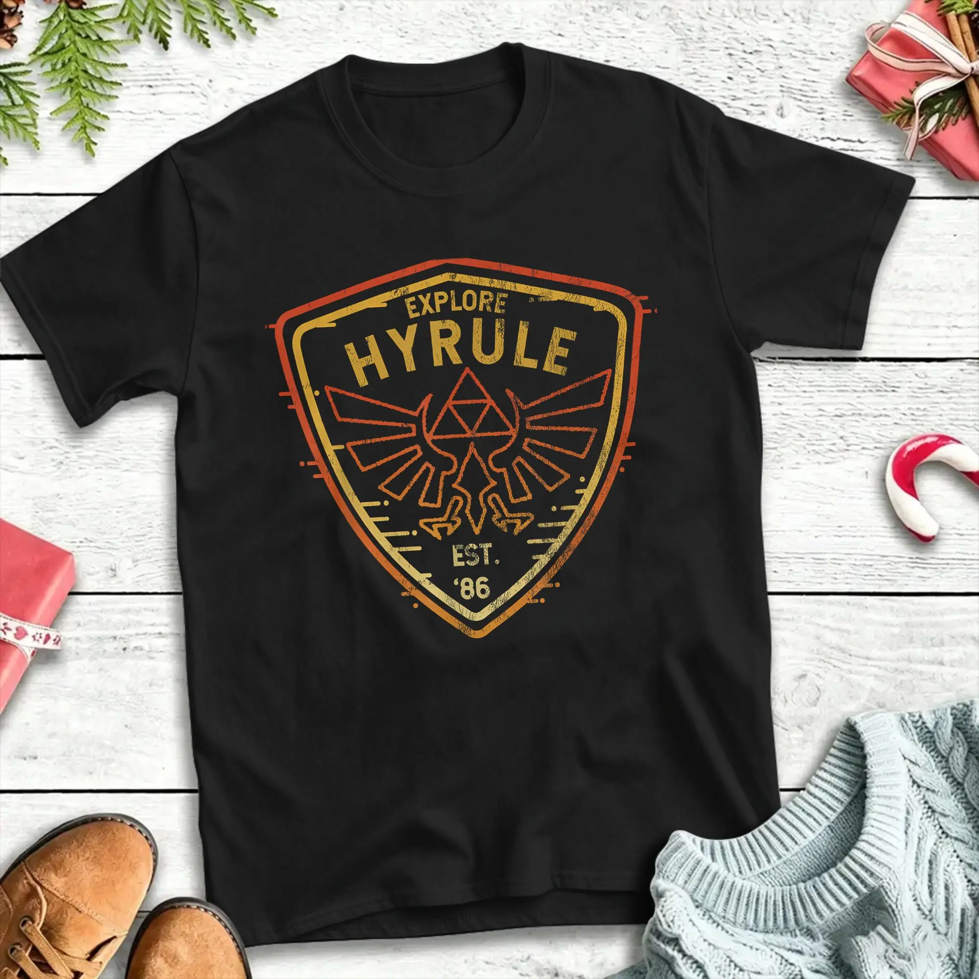 Couple T Shirt Legend Of Zelda  Hyrule T Shirts Popular  Summer Tee Shirt Y2K Retro 100 Cotton Tops Plus Size 5XL