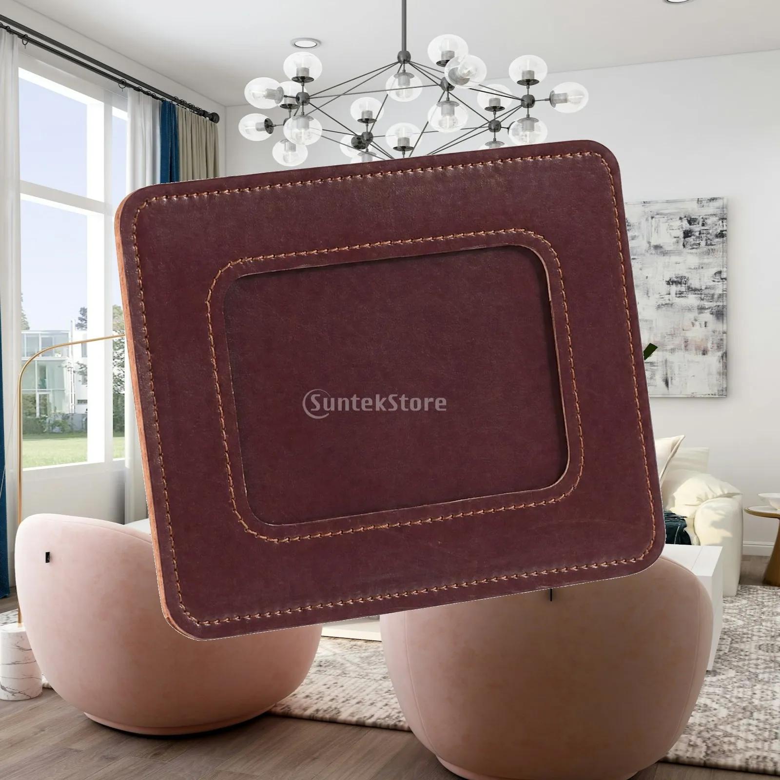 Structured Jewelry Storage Organizer with Tailored Border for Vanity Table Decoration