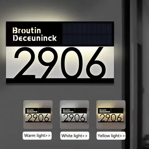 6 best sales बैकलिट घर का नंबर - №3