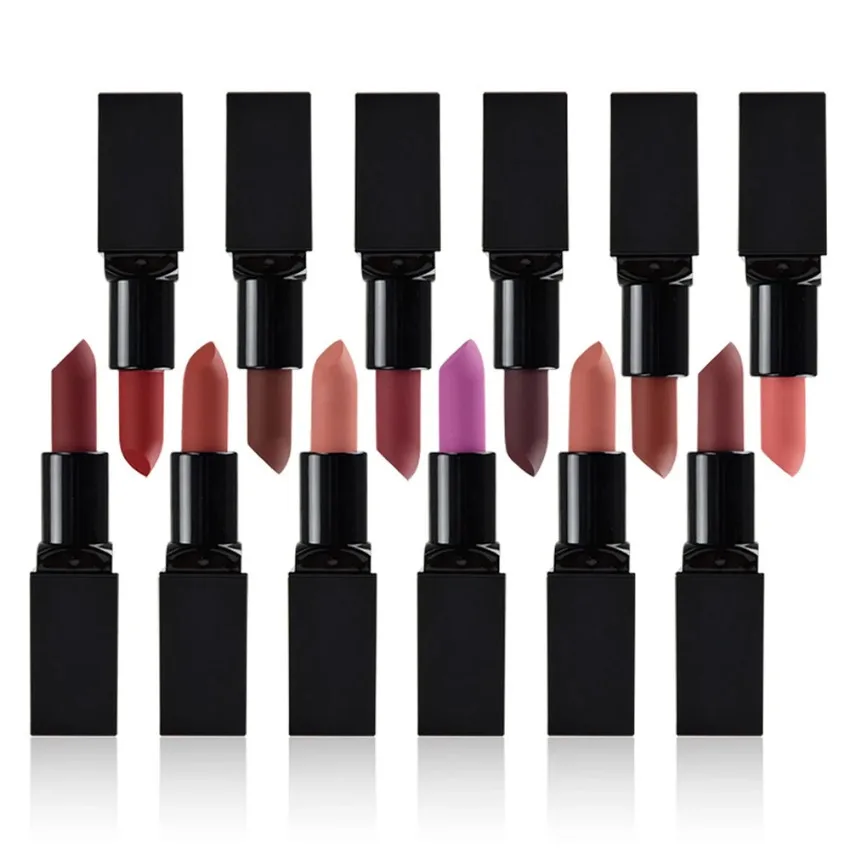 Custom 20colors Matte Lipstick Waterproof Long Lasting Non-stick Cup Easy To Wear Sexy Lips Beauty Makeup Cosmetics Bulk