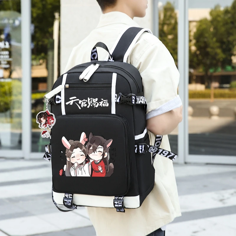 Anime Tian Guan Ci Fu Backpack School Bags Cosplay heaven official’s blessing Rucksack ravel Fashion Shoulders Outdoor Bags