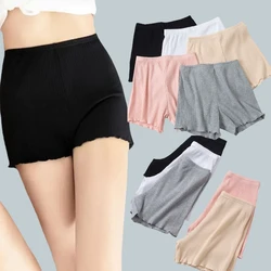 Summer Women Safety Shorts Pants Seamless Underpants Boy Shorts Girls Panties Sexy Underwear Cotton Breathable Hem Boxer Shorts