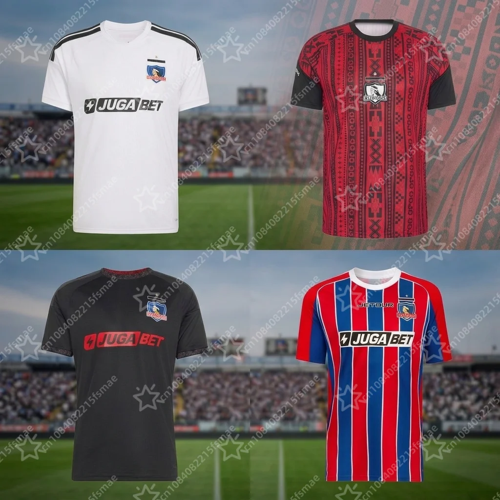 2026 COLA COLA Mapuche Chile Football Jersey Soccer Shirt Mens Top Home Away Third Kit Camiseta Chilean Uniform Fans Players Kit