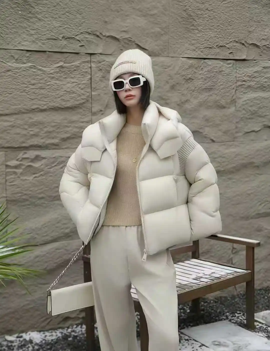 Vrouwen 90% Witte Eend Donsjack Winter Mode Gordel Puffer Jas Afslanken Hoogwaardige Stijlvolle Warme Bovenkleding