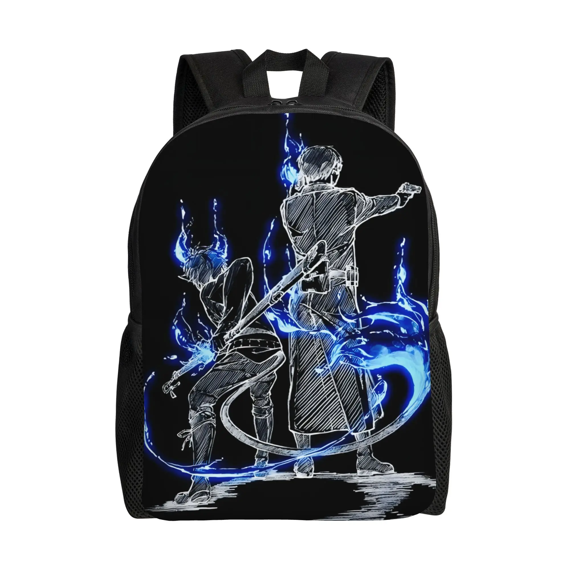 

1Piece Backpack Back View New School Year Storage Bag High School Blue Exorcist Birthday Gift New Term Starts