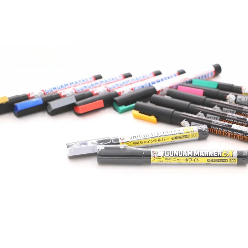 MR.Hobby XGM01~06 Marker/Coloring Pen Metallic Color For Gundam Military Assembly Model Building Tools Hobby DIY