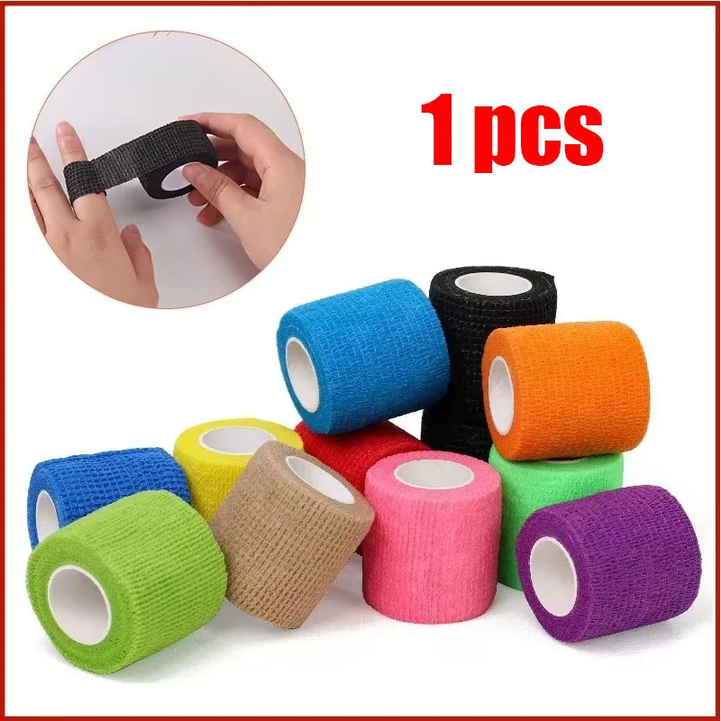 

Colorful Sport Self-Adhesive Bandages Protecting Fingers Ankles Palms And Shoulders Knee Protection Waterproof Athletic Bandage