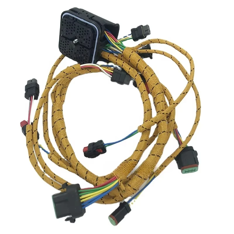 C13 Engine Wiring Harness for Caterpillar Cat E345D Excavator Spare Parts Wire Harnass 385-2664