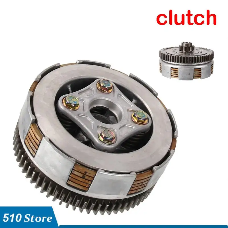 

170cc Horizontal Engine, 5 Discs, Manual Clutch Mount, Dirt Pit Bike Accessories