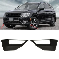Car Accessory Fog Light Cover Lamp Frame Grille Car Accessories For Volkswagen VW TIguan 2017 2018 2019 2020 2021
