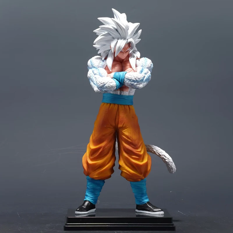 

Dragon Ball Super Saiyan 5 Goku Action Figure Collectible Desk Decor Customizable Kakarotto Model Doll for Fans And Gifts