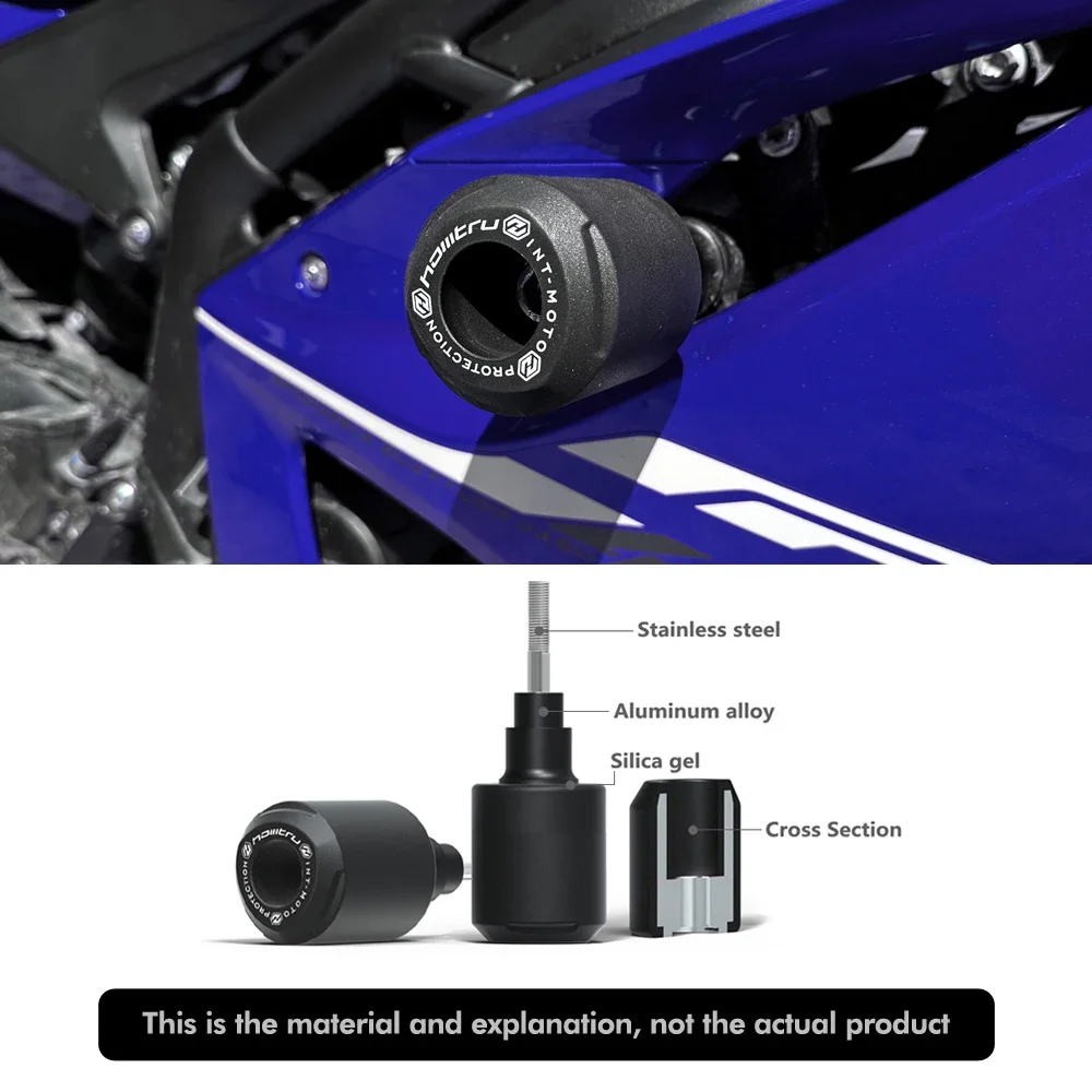 for BMW Motorrad S1000RR 2010-2011 Motocross Accessories Incline Crash Protection Frame Sliders