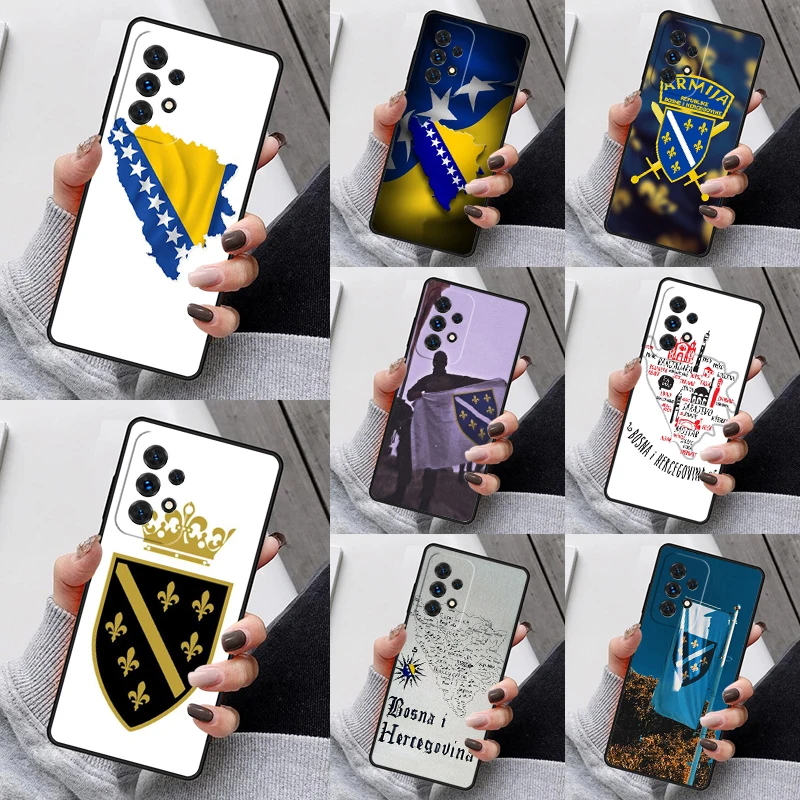 

Чехол для телефона с паспортом Боснии и Герцеговины для Samsung Galaxy S25 S23 S30 S8 S21 S20 FE S24 S22 Note 10 20 Plus lite Ultra