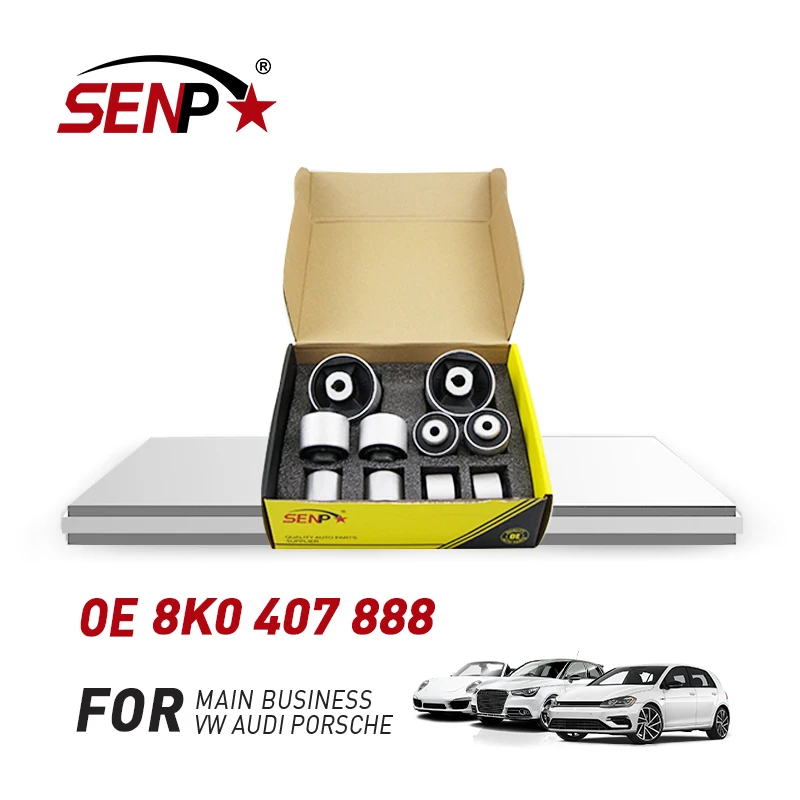 Senpei Auto Parts Factory Direct Sale High Quality Control arm bushings/ten For Audi A4L/Q5/A5/S5/C7 OEM 8K0 407 888