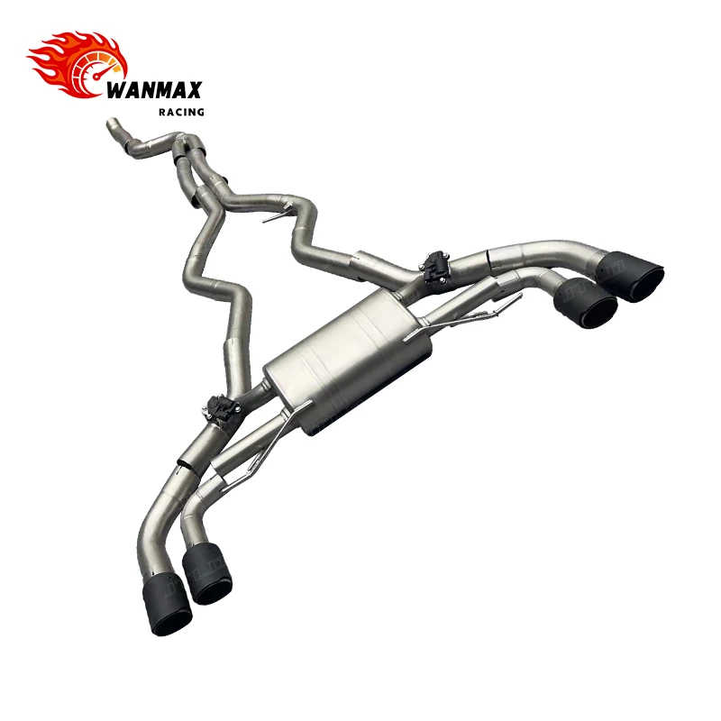 High Performance 304 Stainless Steel  Exhaust System for  M240i G42 Valved Sport view 2