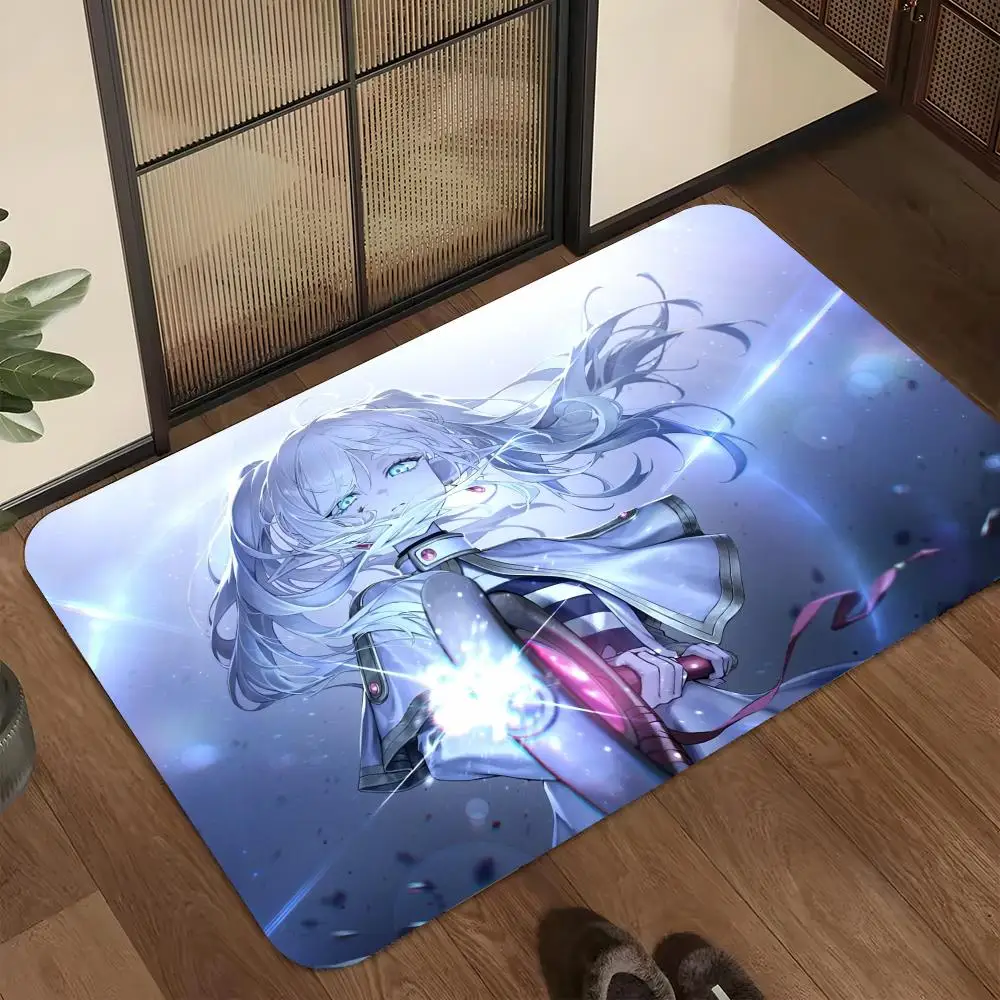 Anime Frieren Floor Mat Welcome Mat Entrance Doormat Balcony Bathroom Floor Mats Non-slip Rug Bedroom Carpet