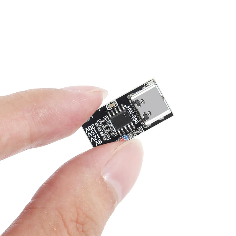 A53M New 4PCS USB-C PD Trigger Board Module PD/QC Decoy Board Fast Charge USB Type-C To 12Vpower Delivery Boost Module