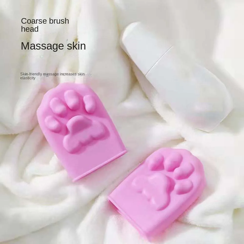 Exfoliating Cat Paw แปรงซิลิโคน Skin Care เครื่องมือนวดทําความสะอาดทําความสะอาดผิวหน้า Stick ทําความสะอาดจมูก Blackhead Removal