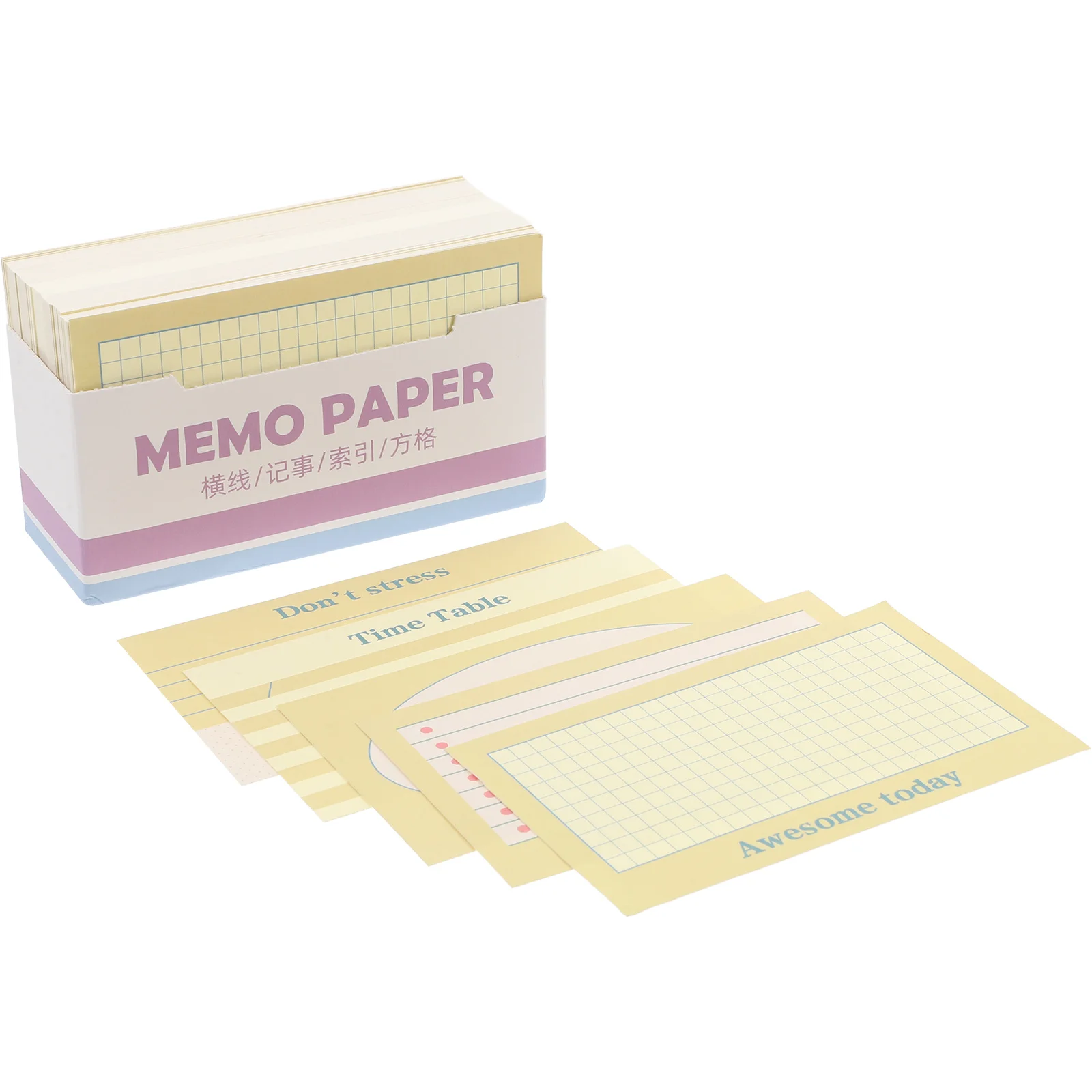 

180Pcs Colored Ruled Index Note Cards Flash Cards for Studying School Office Home Study Memo Scratch Pads to Do List