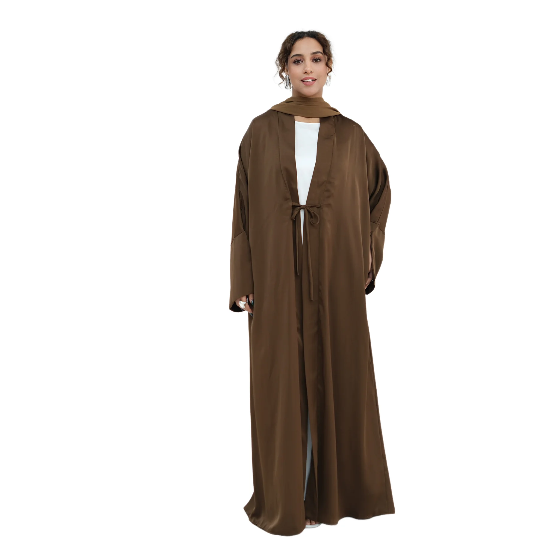

Dubai Open Kimono Robe Femme Musulmane Abaya Muslim Modest Women Dress Islam Prayer Clothes Kaftan Kebaya Jalabiya Islamic Arab