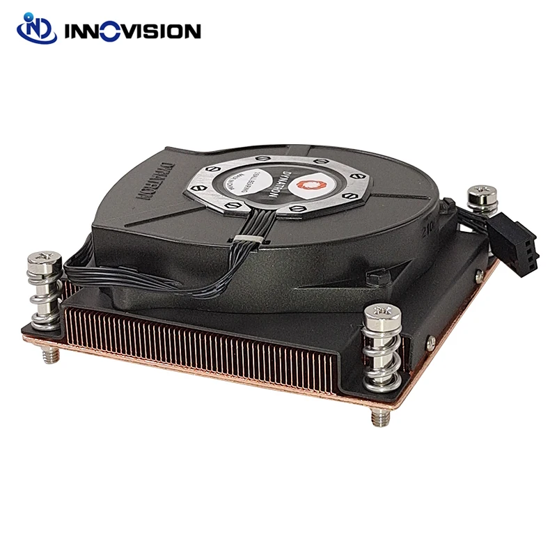 Imagem -03 - Dynatron R16 1u Lga2011 Quadrado Cpu Cooler Base de Câmara de Vapor com Cobre para Intel Tdp até 165w