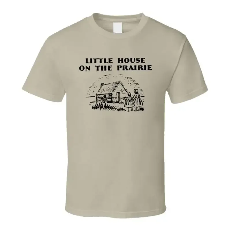 Little House On The Prairie Book T Shirt - Tan