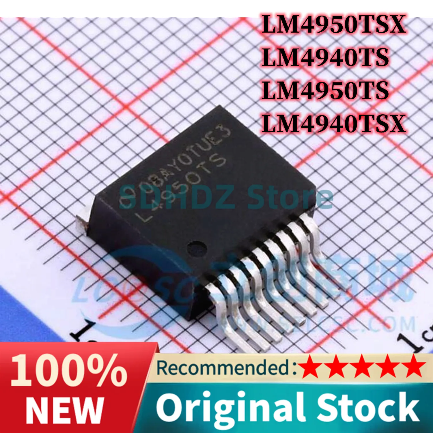 10PCS/LOT AUIR3315S TO-263-5 LM4950TS L4950TS LM4950 TO-263-9