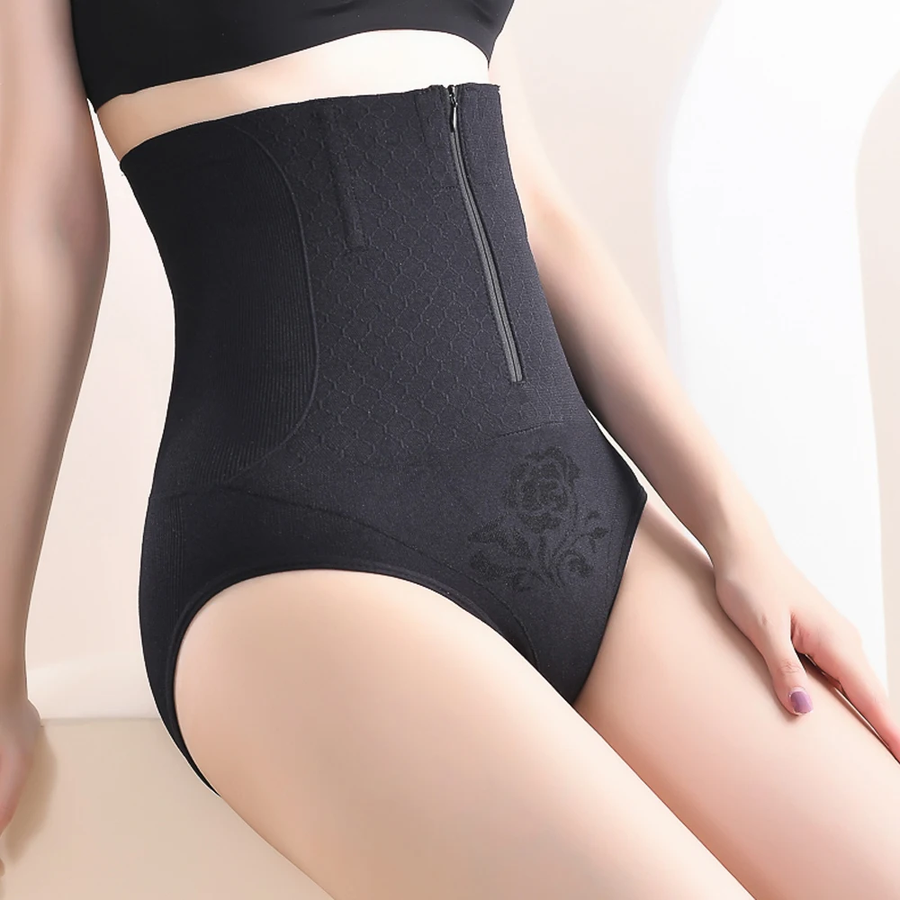 Women Tummy Control Shapewear High Waist Belly Compression Body Shaper Shorts Waist Trainer Slim Shape Wear