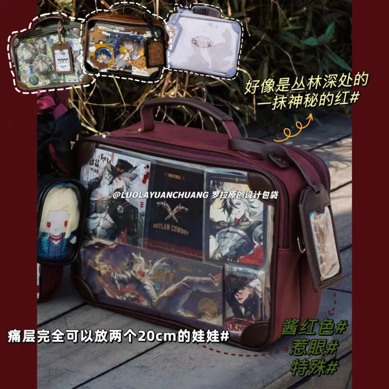 

2026 Ita Bag New Sweeet Cute Transparent Crossbody Bags for Women Spring All Match Popular Display Shoulder Bag