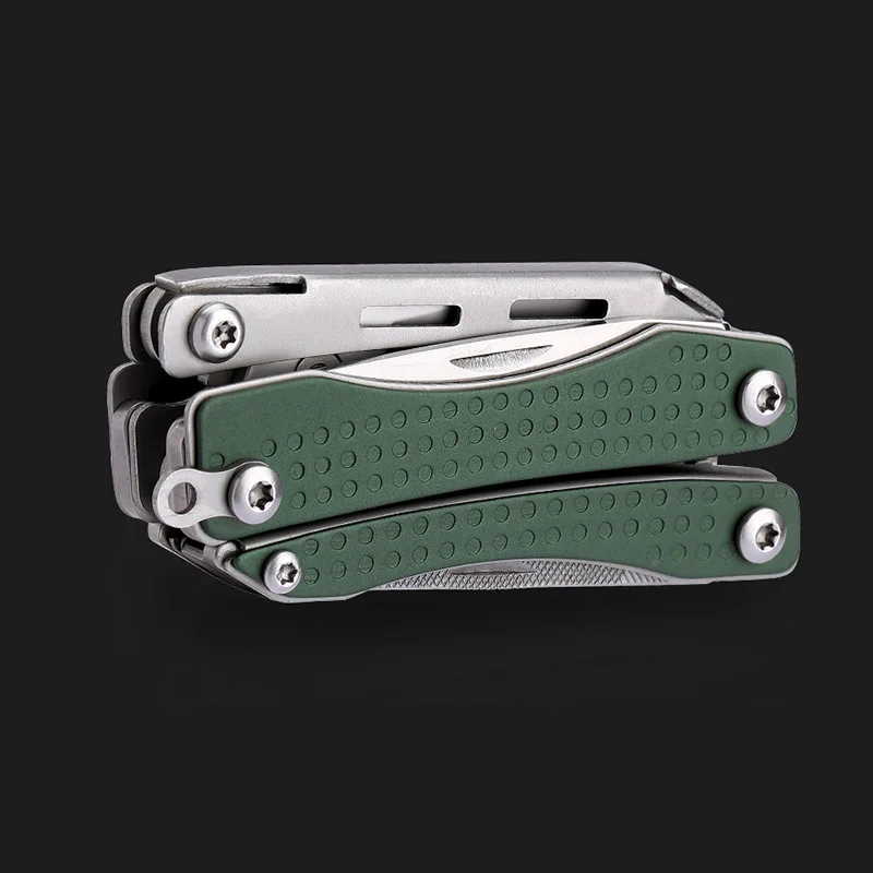Imagem -04 - Nextool Mini Flagship Vermelho Green10 em Multi Funcional Dobrável Edc Ferramenta de Mão Chave de Fenda Alicate Abridor Garrafa ao ar Livre