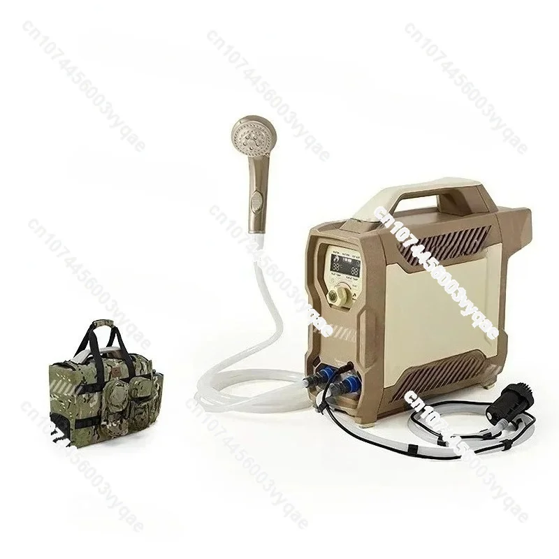 Portable Electric Shower Heater Outdoor Camping Heating Water Heater Multifunctional Quick Heating Shower Device
