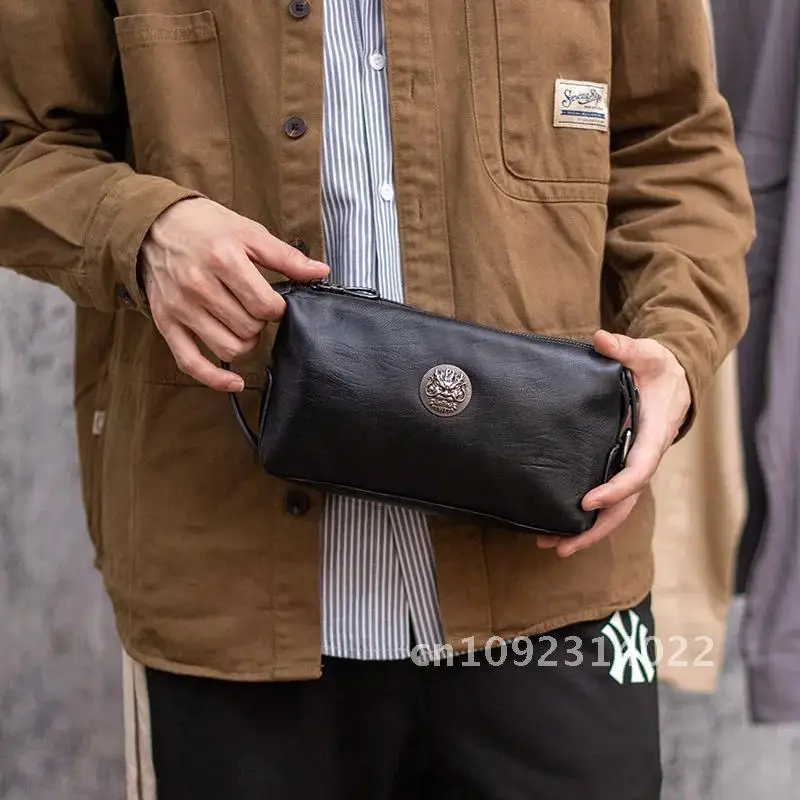 ออกแบบใหม่ผู้ชาย Clutches กระเป๋าหนังนุ่มกระเป๋าสตางค์ยาวสําหรับ Man คลัทช์กระเป๋าสตางค์กระเป๋ายี่ห้อซองจดหมายกระเป๋าชายกระเป๋า