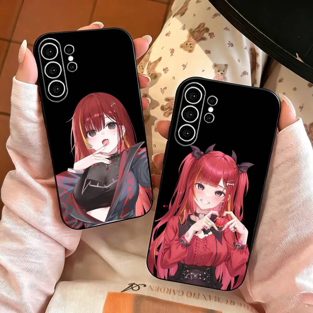 A-Akane Lize Singer  Phone Case For Samsung S25,S24,S21,S22,S23,S30,Ultra,S20,Plus,Fe,Note,10,9,5G Black Cover