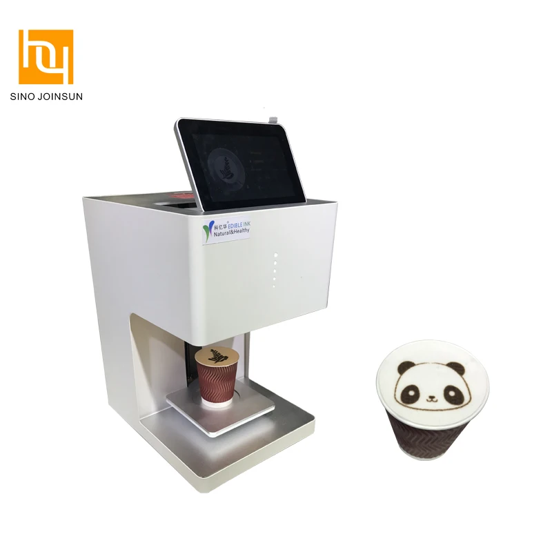 Photo Selfie 3d Inkjet Food Printer for Latte Coffee