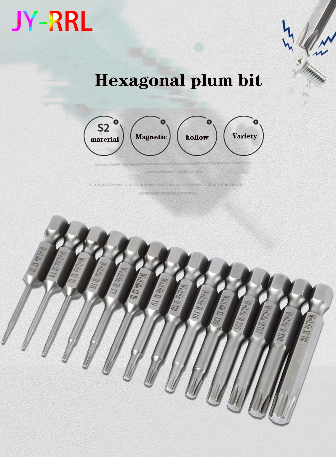 1pcs Solid Torx Magnetic Electric Nut Screwdriver Bit 50 75 100 150 Long Hexagon Shank Wrench Electric Drill Tool T3T4T5T6T7T40