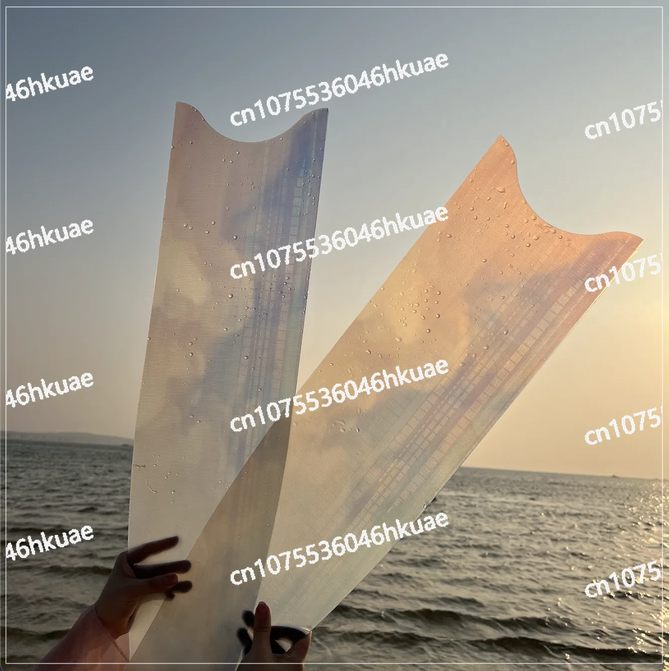 

Длинные прозрачные плавники из стекловолокна для фридайвинга, подводного плавания, подводного плавания и плавания