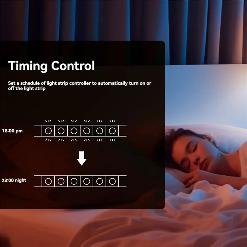 RALCA-4X Matter Wifi LED Strip Light Controller CW Controller LED Strip Bixb/Siri/For Google Home/For Alexa Control Support