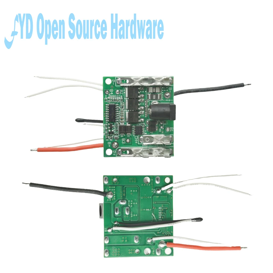 Battery Charging Protection Board 5S BMS 18V 21V 20A Li-Ion Lithium Battery Pack Protection Circuit Board Module 