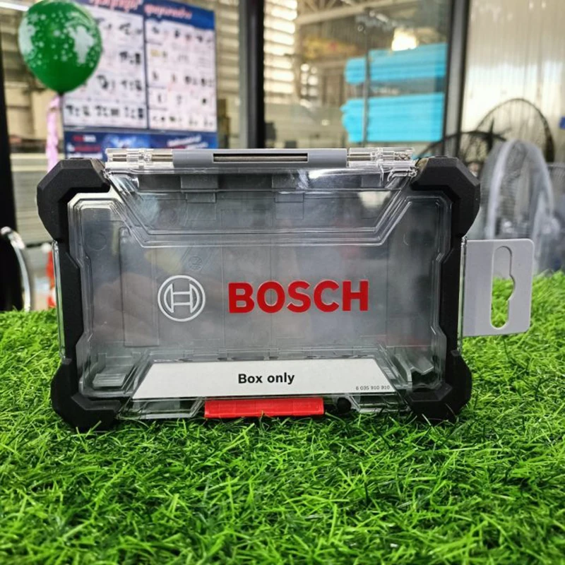 Bosch 2608522362 Translucent Empty Case 165*105*50MM Drill Bit Extension Rod Support Socket Storage Box Tool Attachments