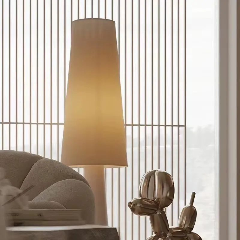 

Italian Designer Floor Lamp Living Room Bedroom Wabi Sabi Style Nordic Danish Atmosphere Homestay Vertical Art Desk Lamp