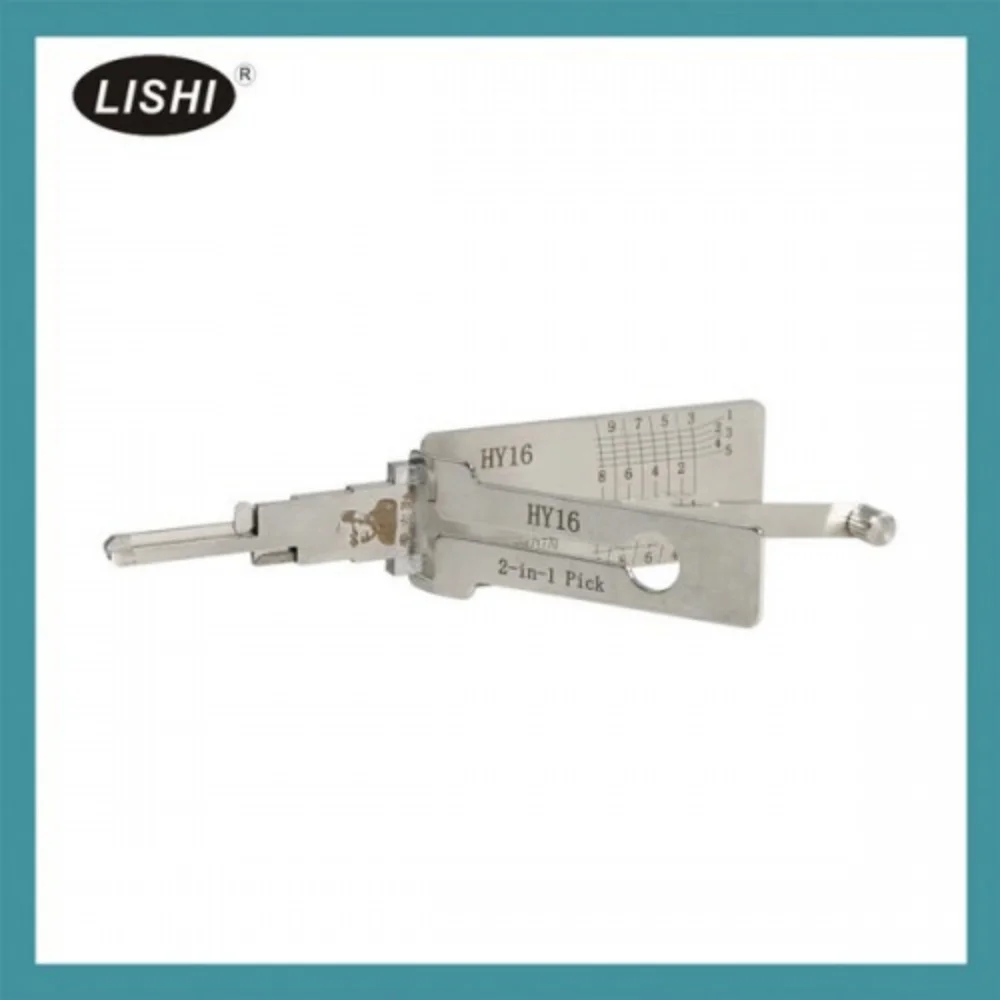 

LISHI HY16 2-в-1 Отмычка и декодер для автомобилей HYUNDAI и KIA