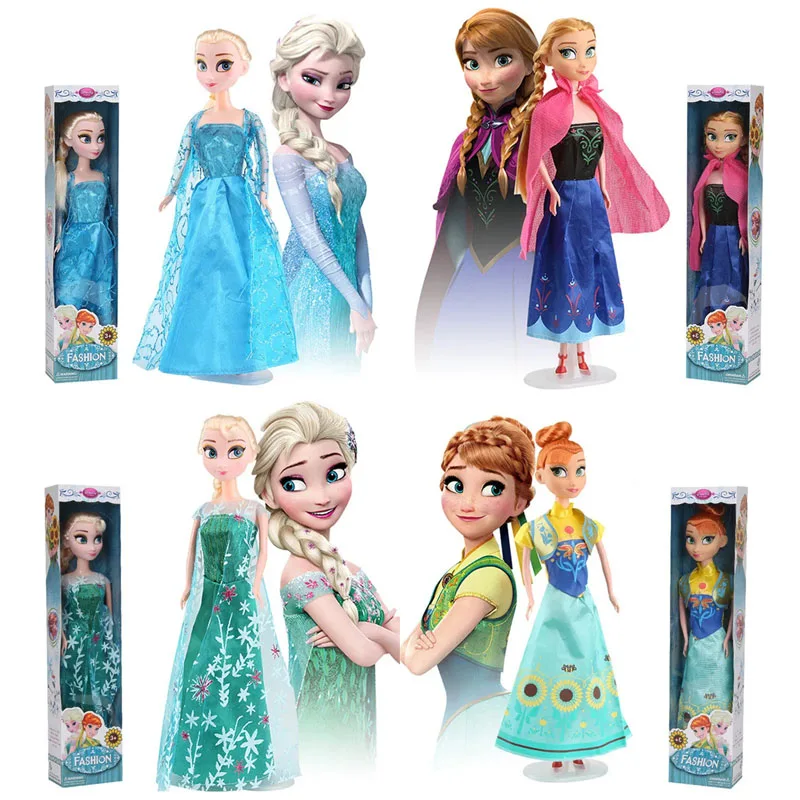 

Disney Frozen 2 Plush Toy Elsa Anna Figure Princess Stuffed Doll Snow Queen Kawaii 6 Movable Joints Dolls Kids Christmas Gift