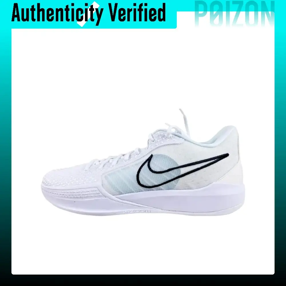 Nike Sabrina 1 Fashion Trend Low top Basketball Shoes Women's White FQ3837-100